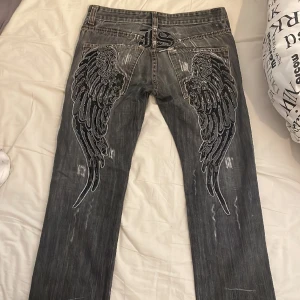 Y2k jeans - Supersnygga byxor med tryck!😍