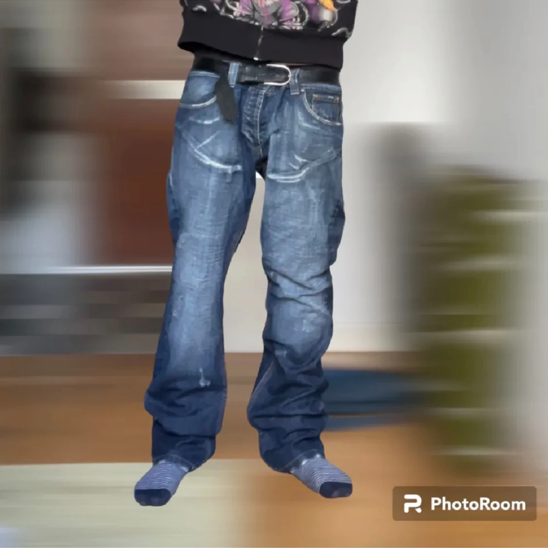 Y2k angel devil jeans - 90