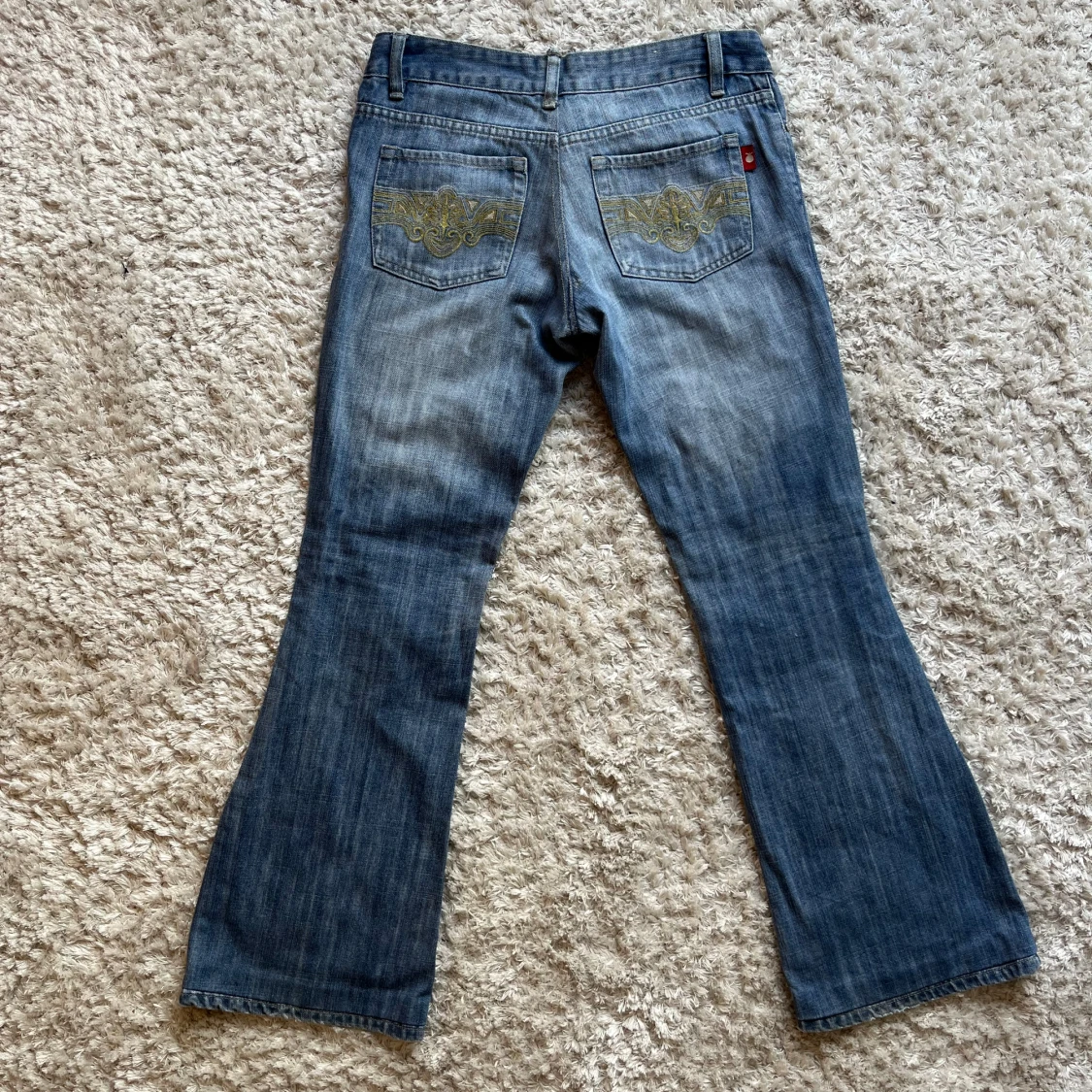 Lågmidjade jeans - 90