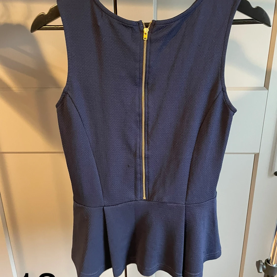 Topp i marinblått - 90