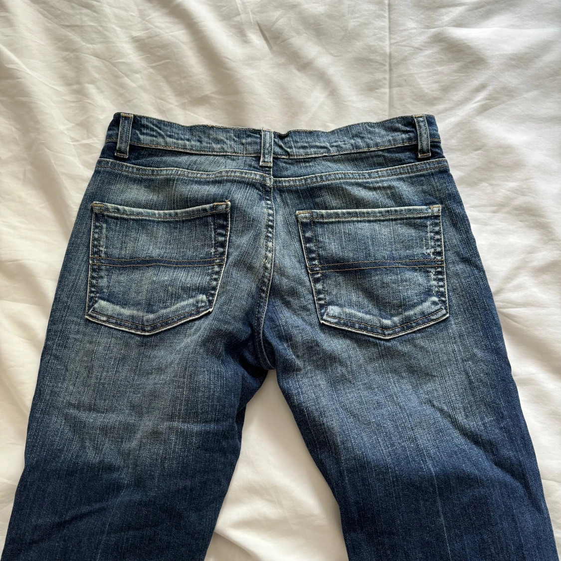 Lågmidjade bootcutjeans  - 91