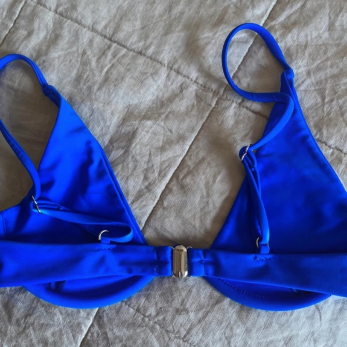 Blå bikiniöverdel - 91