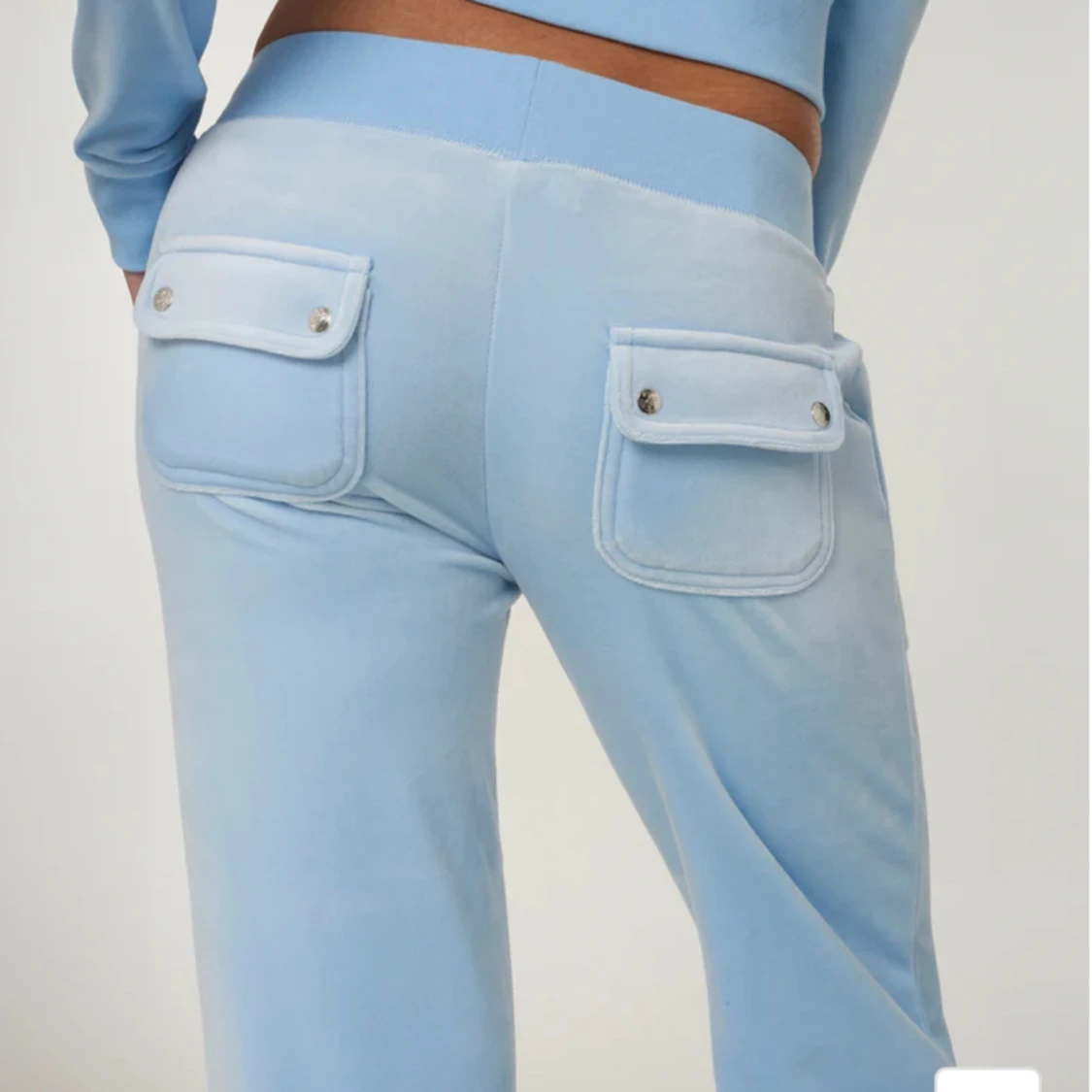 Ljusblå juicy byxor🩵 - 90