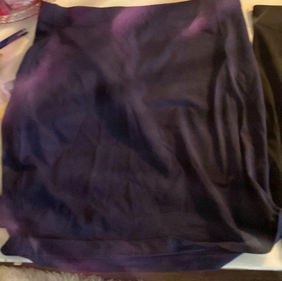 Marin blå och svart kjol 