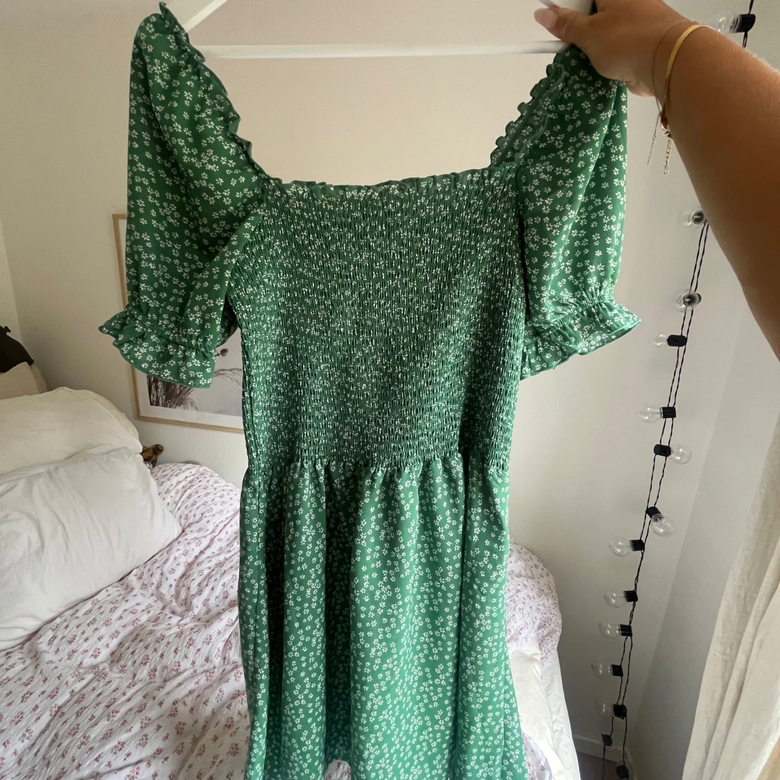 Grön klänning  - 91