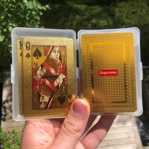 Rare Supreme kortlek (knappt andvänd) - Sällsynt supreme kortlek perfekt present