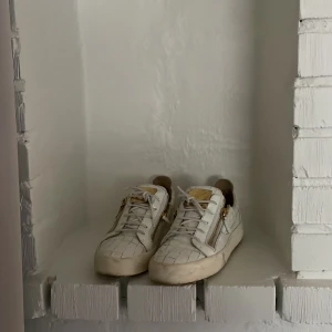 Zanotti - Säljer dessa Zanotti skor för de har blivit för små för mig. Dem är rätt feta om man kan styla dem rätt. Skick 9/10 bara lite smuts som går bort. 