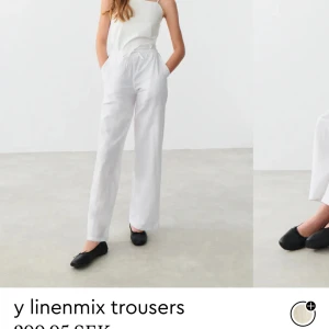 Linnebyxor - Nya linne byxor, nypris 299,95 jag säljer för 200. Tvättad och använd 1 gång