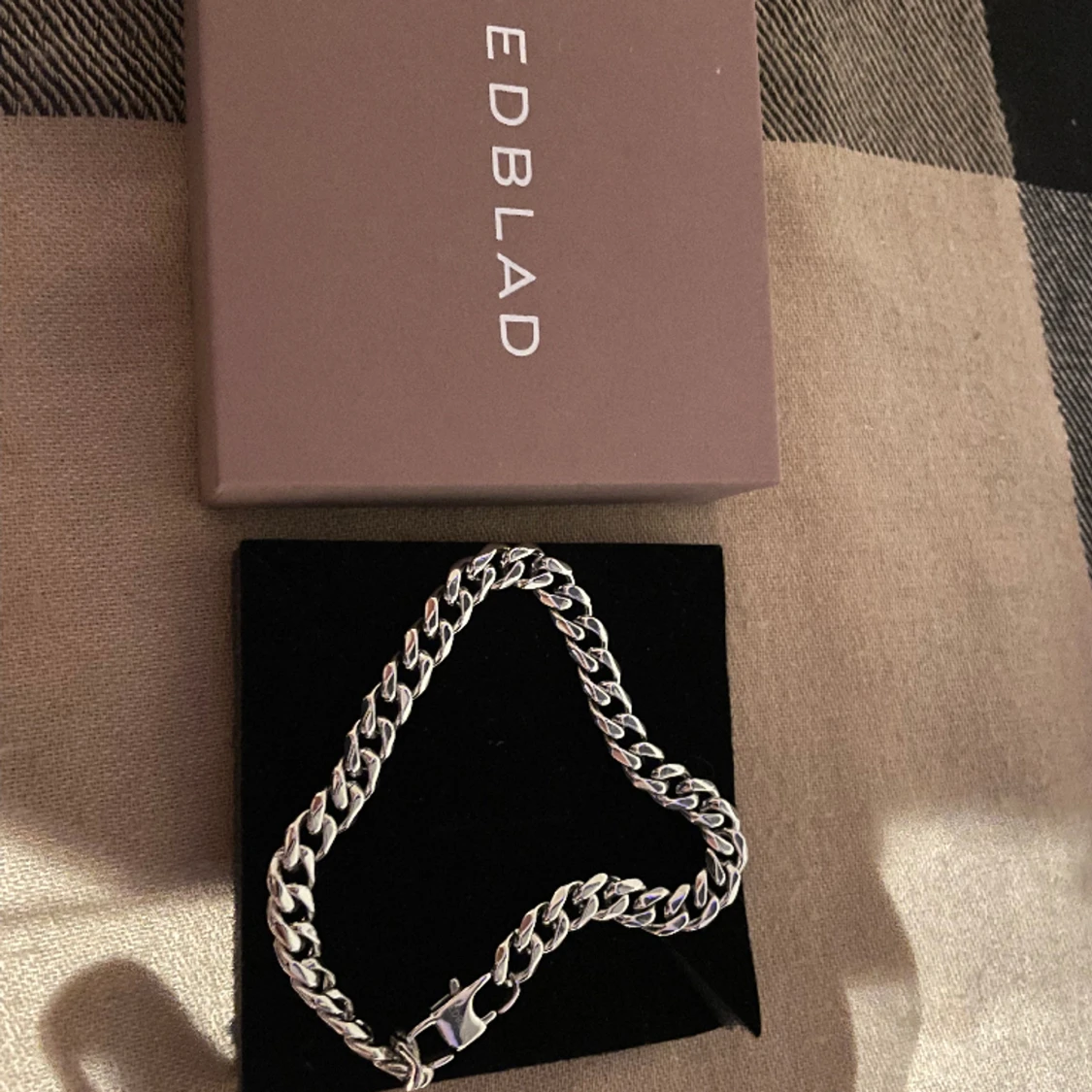 Silverkedja Edblad 925