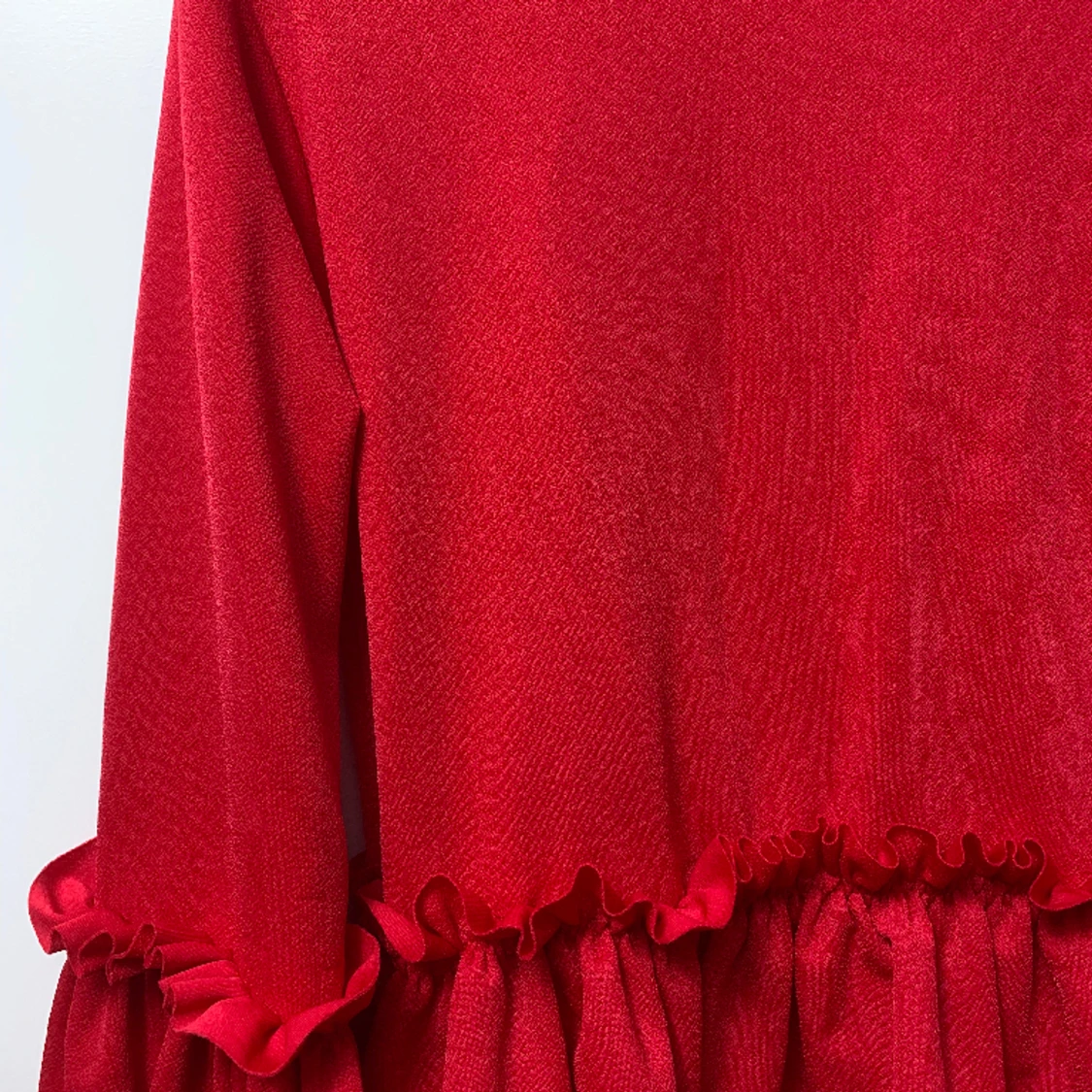 Topp med volang - 90