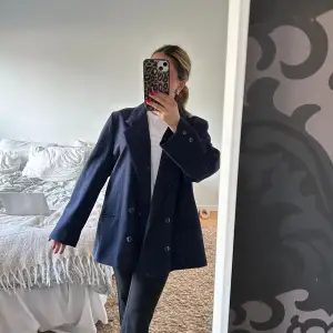 Marinblå oversized blazer ❤️‍🔥så så fin