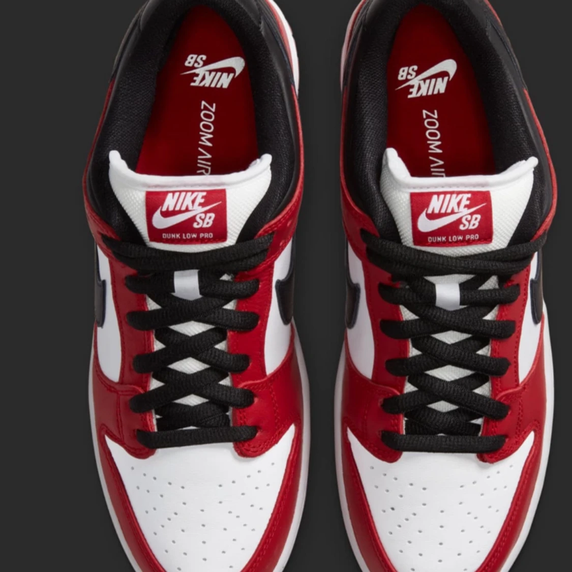 Nike dunk Red varsity red and white  - 90