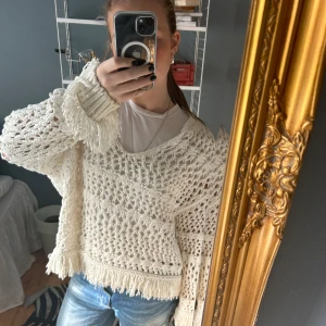 Stickad tröja  - Virkad tröja 