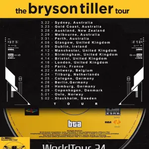 Säljer 2 st bryson tiller biljetter!!! 2 maj i Stockholm!⭐️