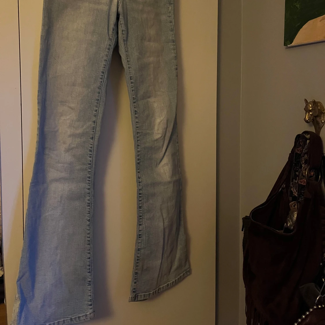 Bootcut ljusblåa jeans vintage - 93