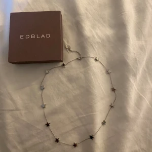 Silver halsband  - Jätte fint halsband från Edblad. Knappt använd och orginalask skickas med. Ny pris 399. Det är rostfritt och nickelsäkert. Hör av er om det finns några funderingar 