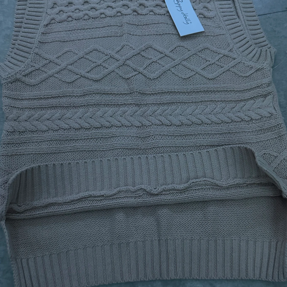 Stickad väst  - 90