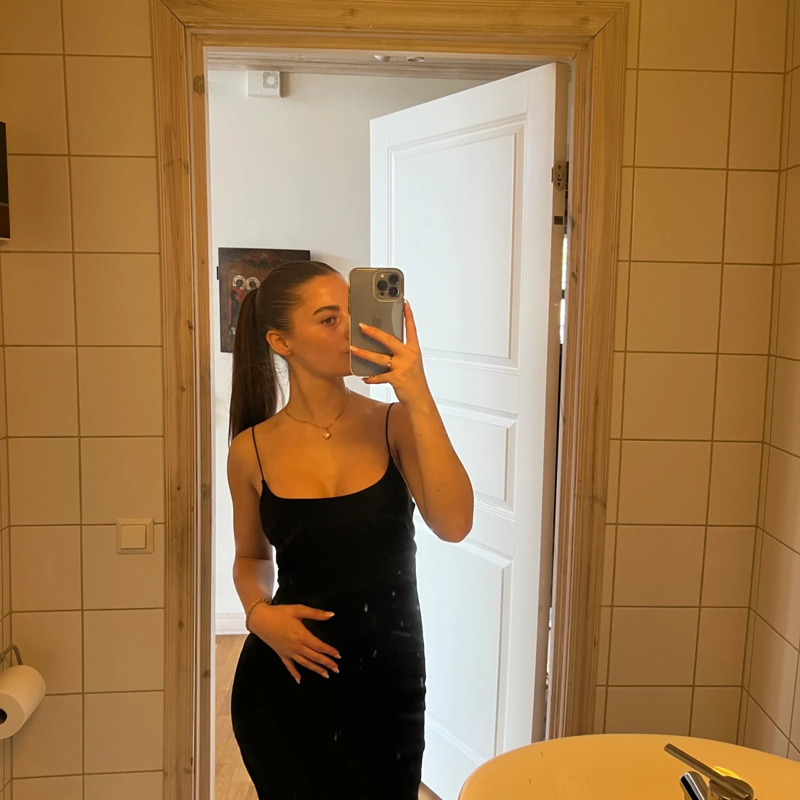 Svart klänning  - 90