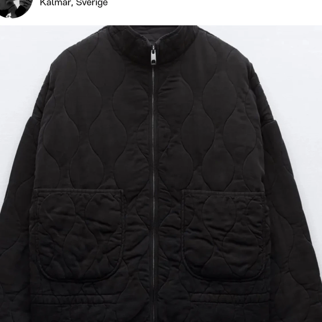 Zara quiltad jacka  - 91