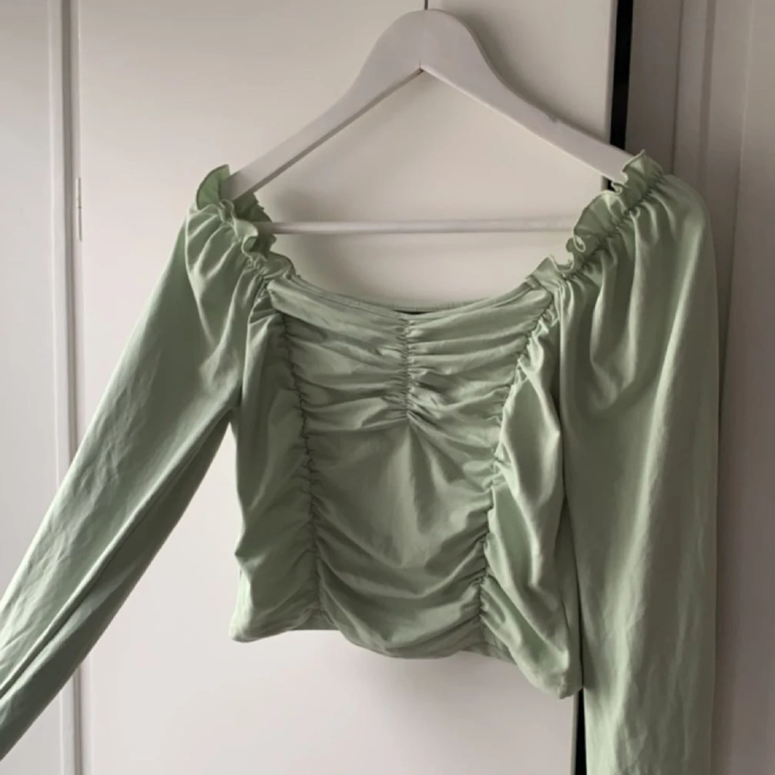 Långärmad, Offshoulder Topp - 92