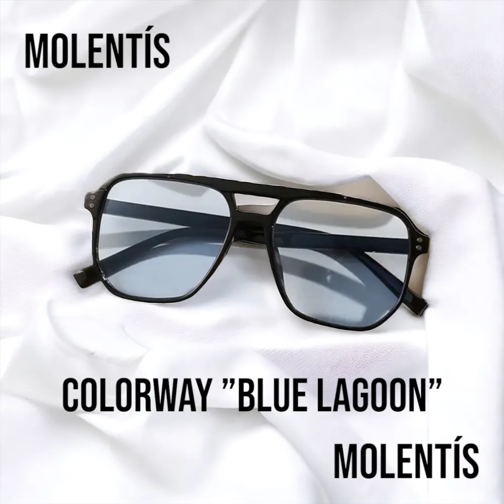 Molentís collection CH-2024 Sun glasses colorway “Blue lagoon” 129 kr. Accessoarer.
