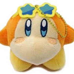 Kirby plushie nyckelring - Kommer aldrig till användning.  Lånad bild. 