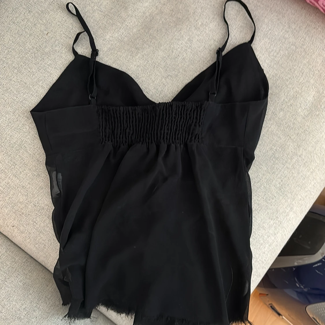 Svart fest topp  - 91