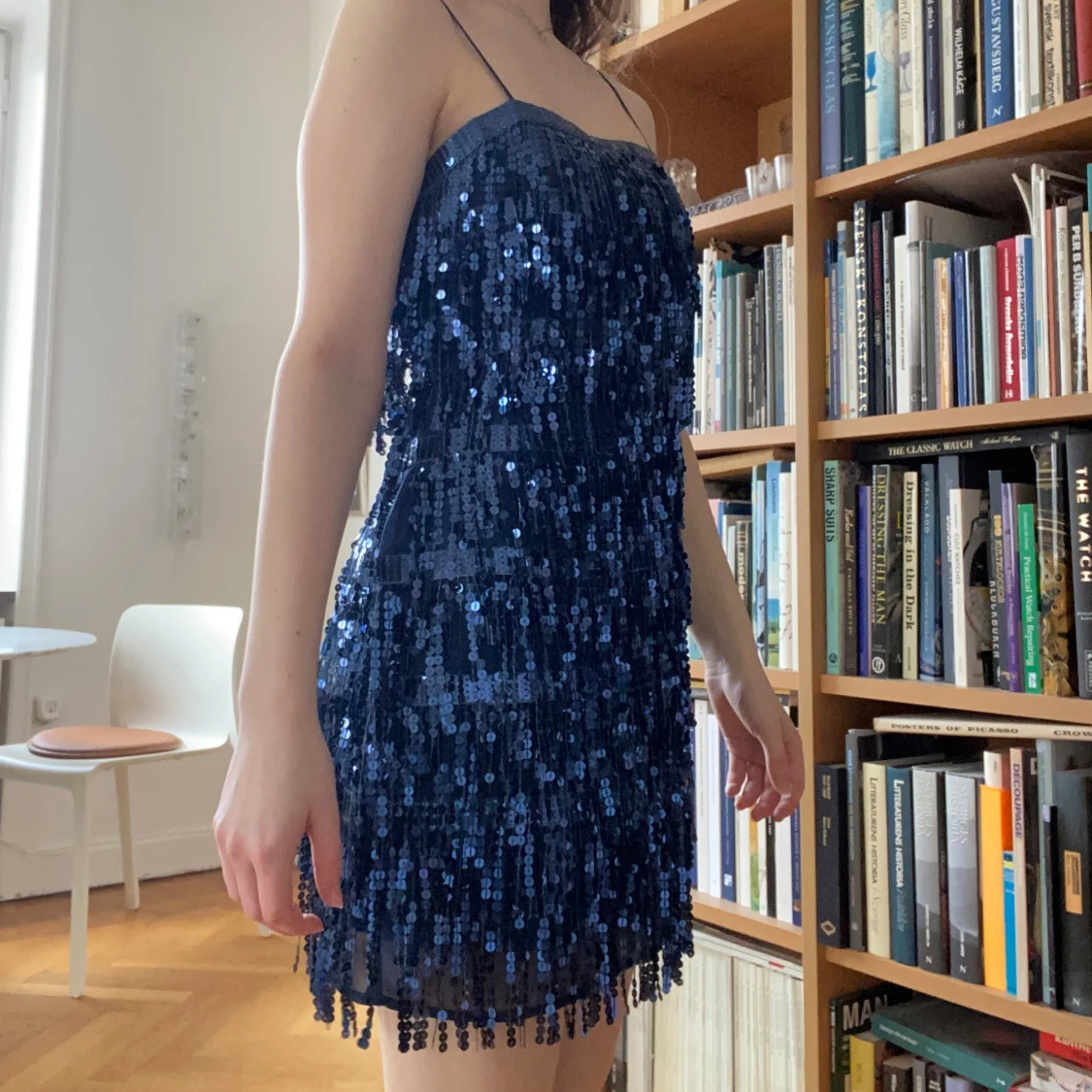 Glitter klänning från Pull&Bear