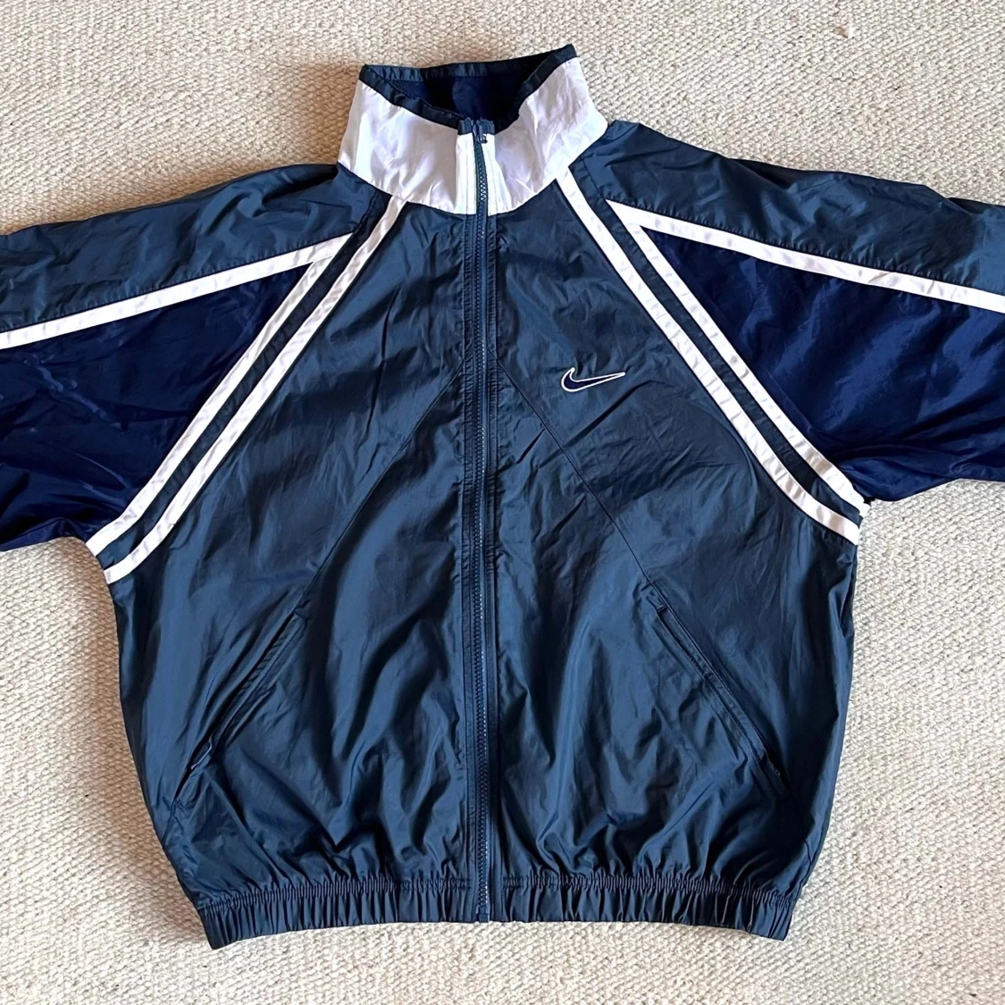 Vintage Nike Big Swoosh vindjacka 90s M
