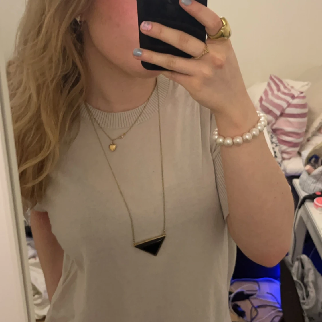 Stickad kortarmad - 90