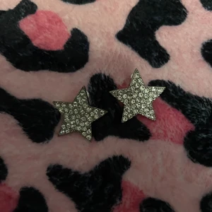 Stjärn örhängen  - Jättefina örhängen som inte har kommit till användning. Köpte de på glitter för ungefär 2 år sen, men skicket är fortfarande bra, hör av dig vid fler frågor💕