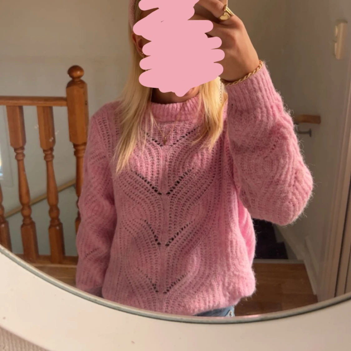 Stickat tröja  - 90