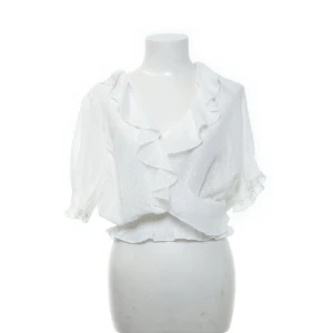 Vit zara blus - Vit blus ifrån zara