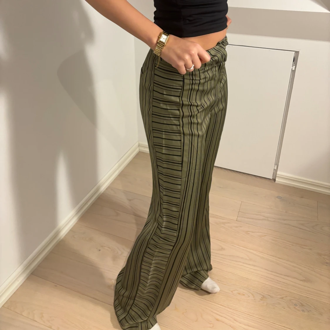 Mönstrade kostymbyxor - 90