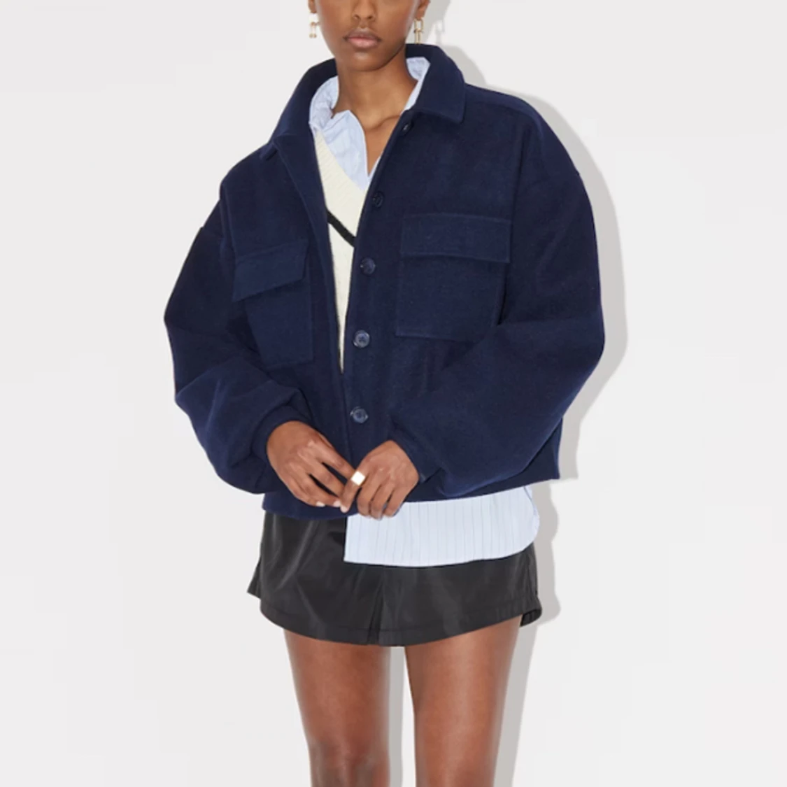 LeGer Övergångsjacka 'Eva' i Marinblå