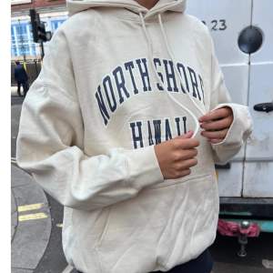 Jätte skön hoodie från Brandy Melville. Har några permanenta fläckar vid armarna men förutom det så är den i bra skick. Den är oversized på mig som har runt storlek s