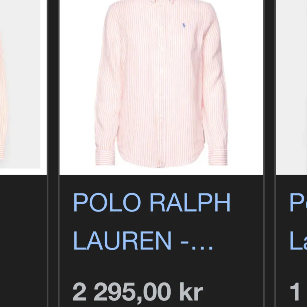 Intressekoll på denna ralph laurenskjortan. Storlek 0 som motsvarar xs💕superfint skick, nypris 2300. Skjortor.