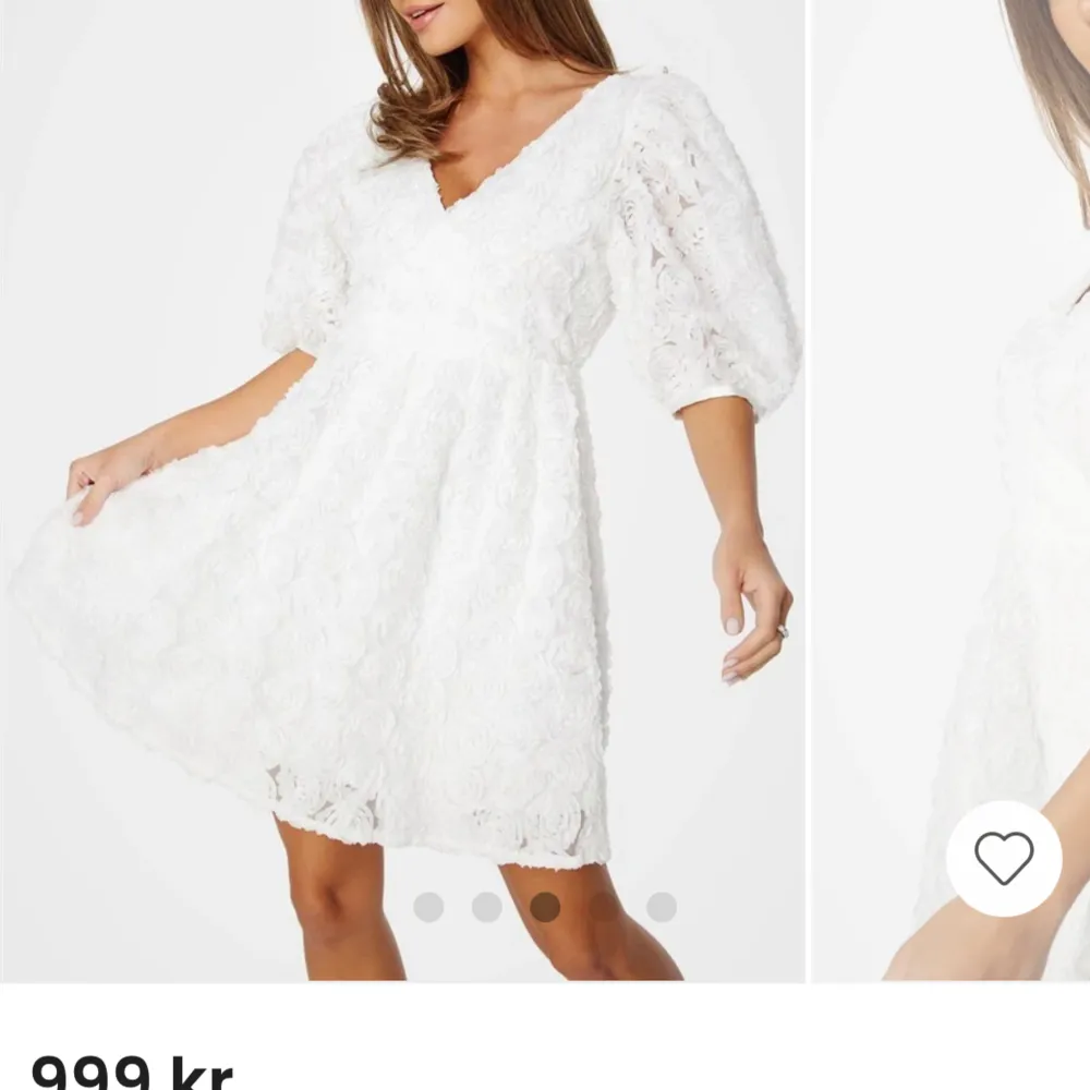 Helt ny klänning jättefin! Nypris 999kr Storlek XXS säljer för 600kr. Klänningar.