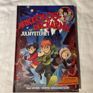 Arkeolog Deckarna Julmysteriet bok - Fint skick