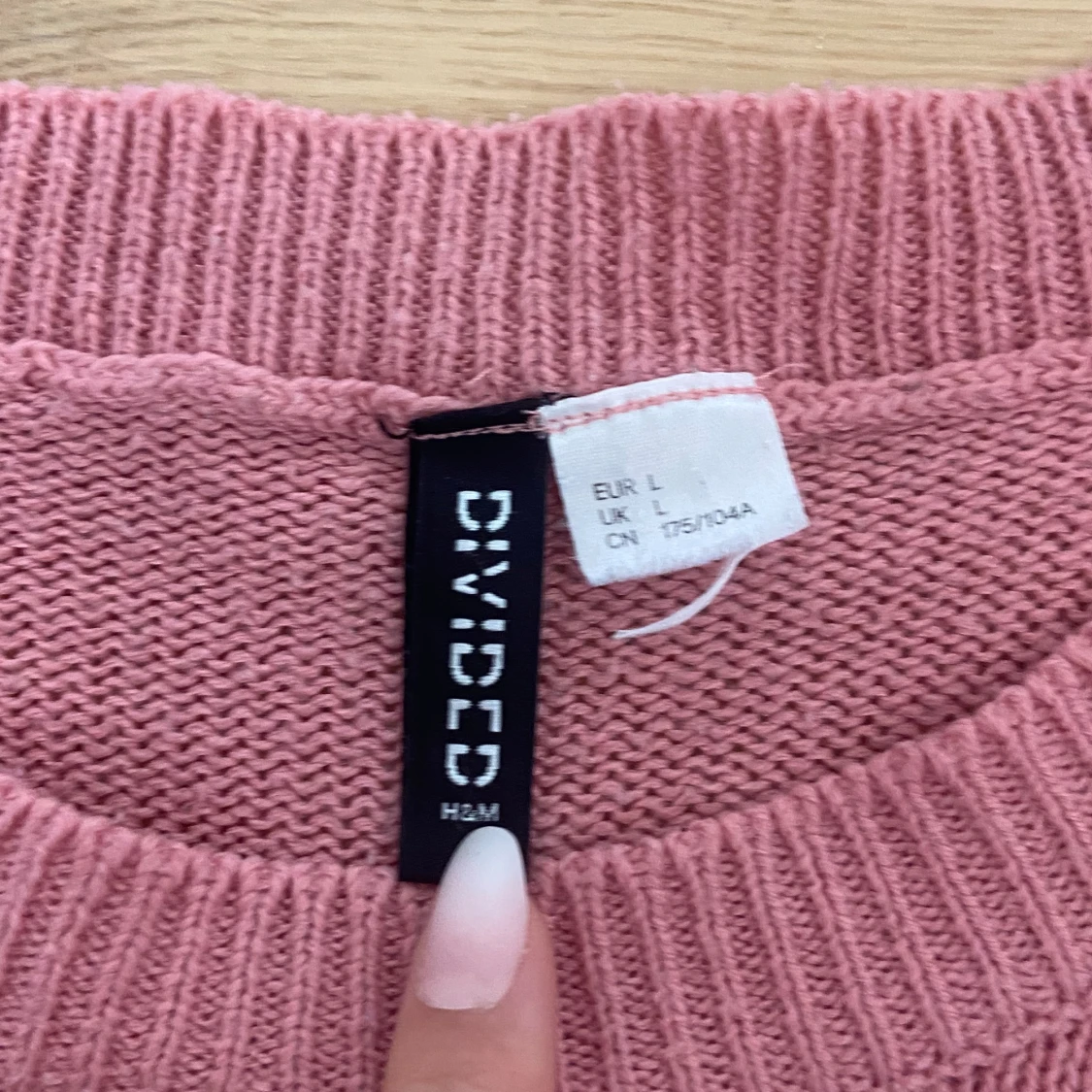 Rosa stickadteöja - 92