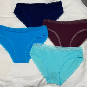 4 par bomullstrosor (nya) 48/50 -  Upptvättade men inte använda Bomull/elastan Rök- och djurfritt hem