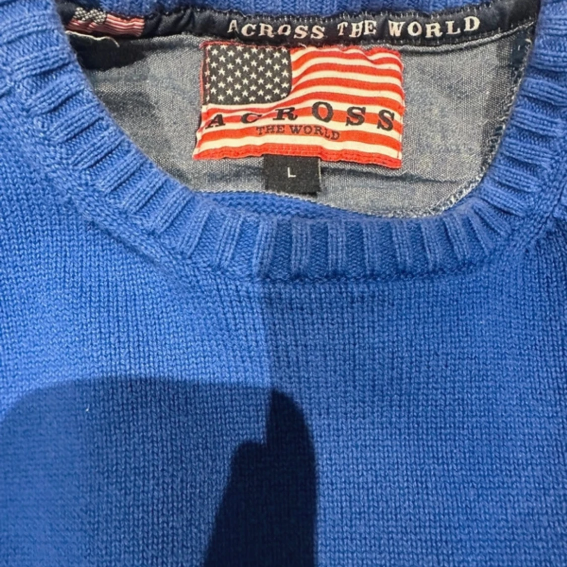 Mörkblå sweatshirt  - 92