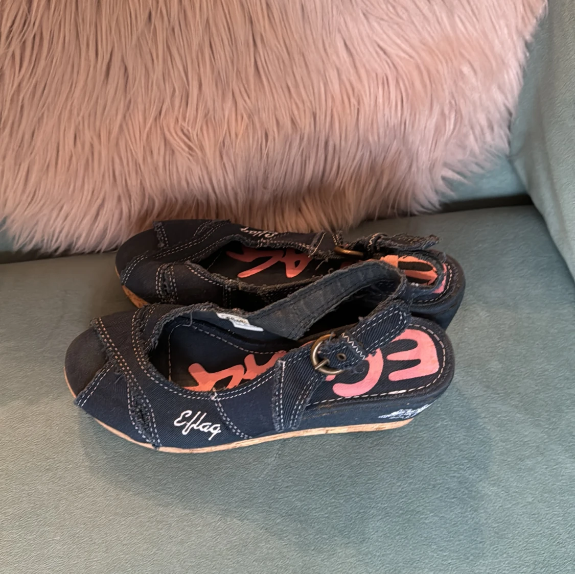 Kilklackar i jeanstyg  - 90