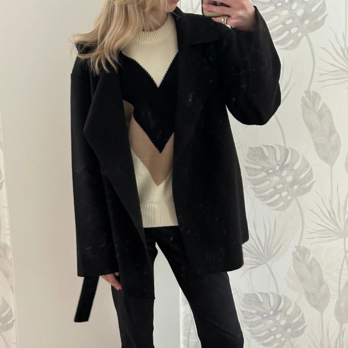 Stickad tröja  - 90