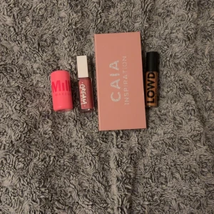 Smink - Säljer detta kit. Paletten är använd Max 2 ggr annars är allting orört. Ny pris på allt på bilden är över 1000kr därmed är 300 otroligt billigt. 300 är paketpris (blushen är såld)