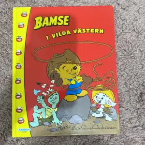 Hej! Jag vill sälja min bok Bamse i vilda västern. Den är perfekt för barn 6-9 år gammal! Pris går att diskutera!💕