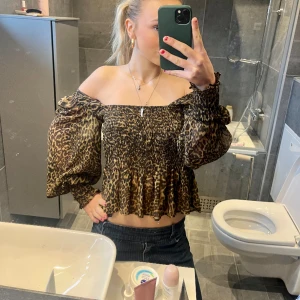 Leopard blus - Superfin leopard blus❤️‍🔥