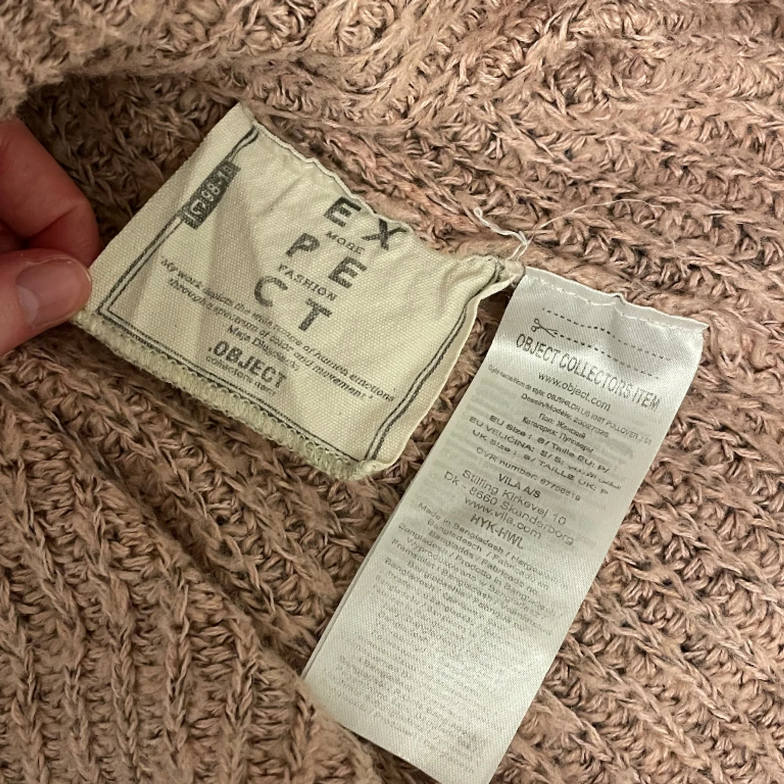 Object Collectors Item - Rosa Stickad Tröja - 91