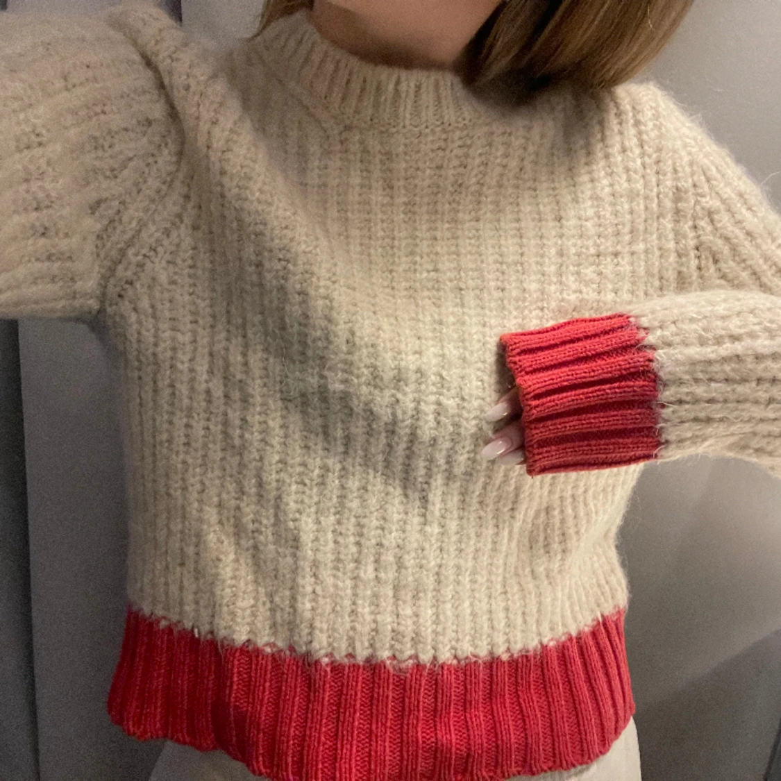 Stickad tröja - 90