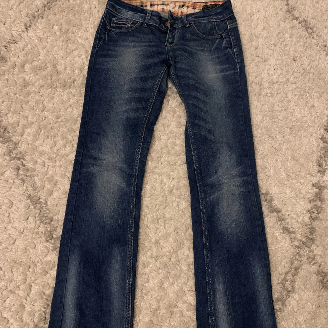 Lågmidjade jeans